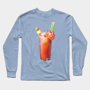 Bloody Mary Cocktail Long Sleeve T-Shirt